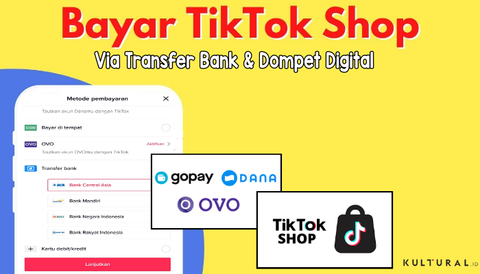 Cara Pembayaran TikTok Transfer Bank